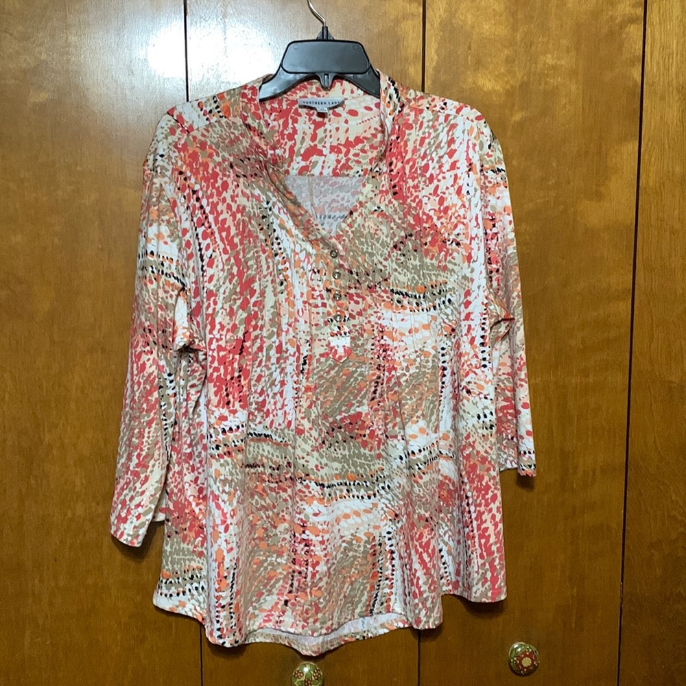 SOUTHERN LADY - QUATER LENGTH SLEEVES/ 1X BLOUSE